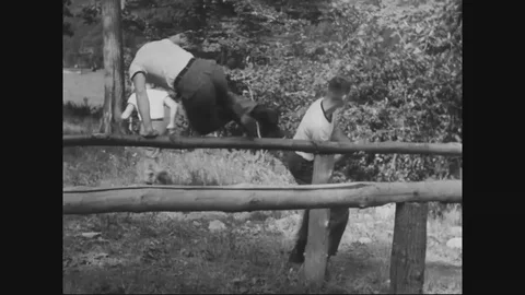 Cadets move to further training course - 1950 Stock Footage 90460169