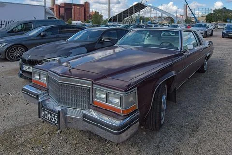 Cadillac Coupe deVille. Stock Photos