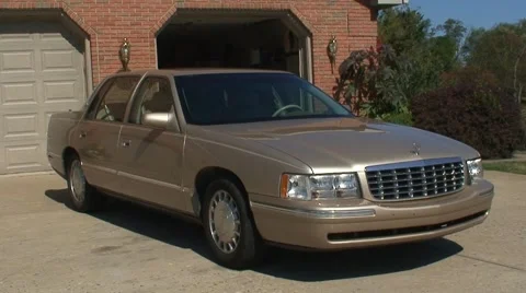 Cadillac Deville HD Stock Footage 1160362