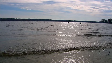 Cadillac MI Lakeside 動画素材 74478527