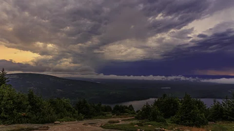 Cadillac Mountain Sunset 스톡 동영상 280334542