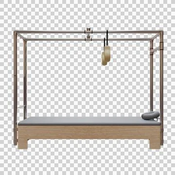 Cadillac Pilates Side View Stock Illustration