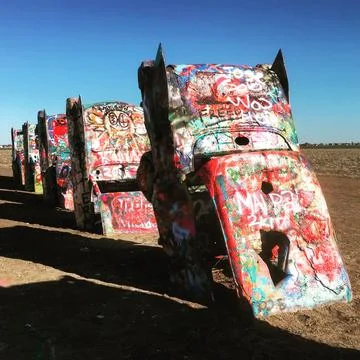 Cadillac Ranch Stock Photos