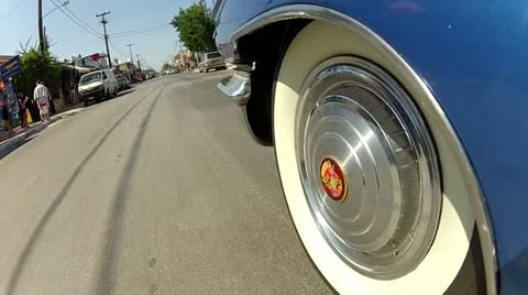 Cadillac Wheel Stock Footage 11630239