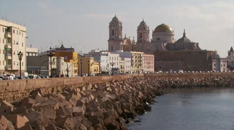 Cadiz, Spain Video stock 12428048