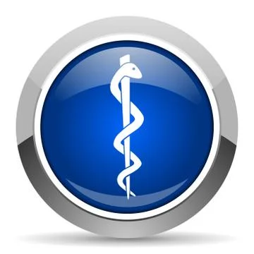 Caduceus icon. 스톡 일러스트