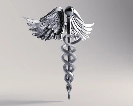 Caduceus Symbol Stock Illustration