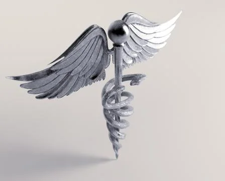 Caduceus Symbol Stock Illustration