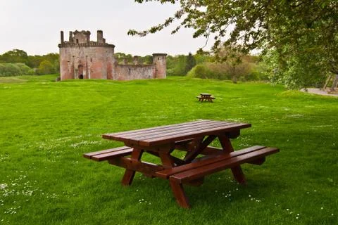 Caerlaverock Castle Stock Photos