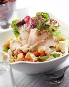 Caesar salad Stock Photos