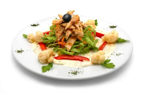 Caesar salad Foto stock