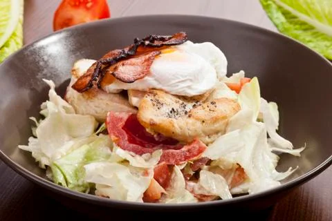 Caesar salad Stock Photos