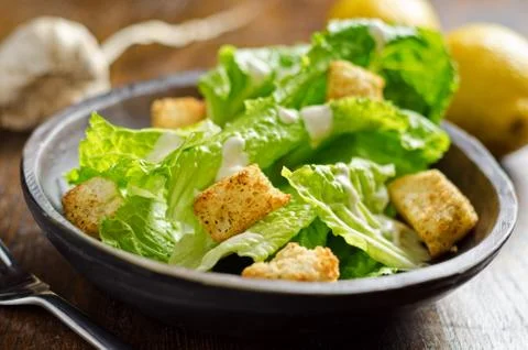 Caesar salad Stock Photos
