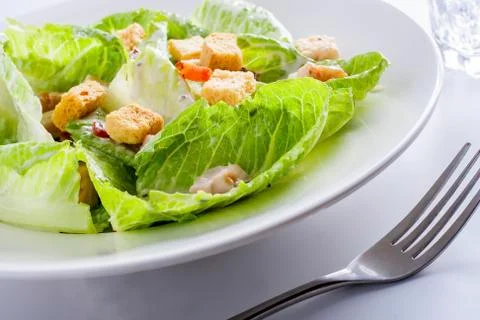 Caesar salad Foto stock