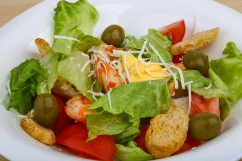 Caesar salad Stock Photos