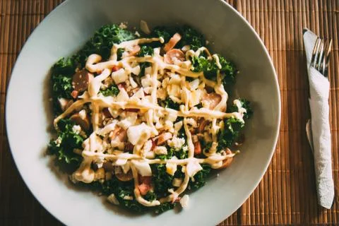 Caesar salad Foto stock