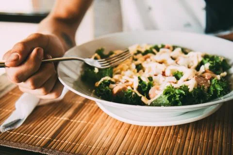 Caesar salad Foto stock