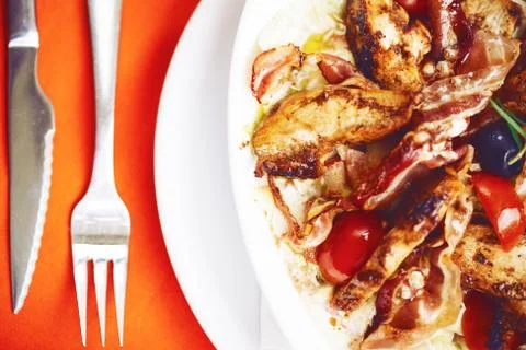 CAESAR SALAD Stock Photos