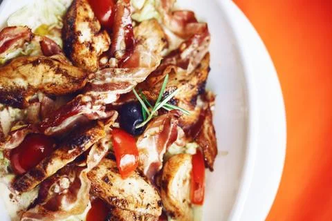 CAESAR SALAD 스톡 사진