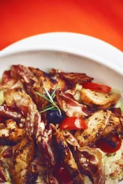 CAESAR SALAD Fotos de archivo