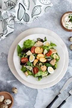 Caesar Salad Foto stock