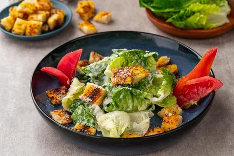 Caesar salad Stock Photos