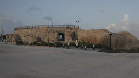 Caesarea maritima - 10-bit Dlog-M Color Profile Stock Footage 120348293