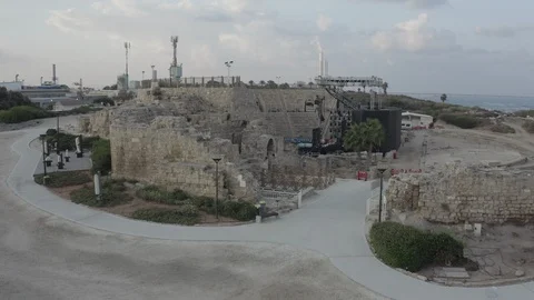 Caesarea maritima - 10-bit Dlog-M Color Profile Stock Footage 120348434