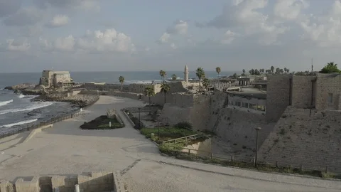 Caesarea maritima - 10-bit Dlog-M Color Profile Stock Footage 120349288