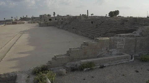 Caesarea maritima - 10-bit Dlog-M Color Profile Stock Footage 120350126