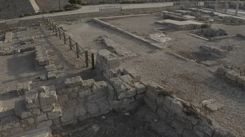 Caesarea maritima - 10-bit Dlog-M Color Profile Stock Footage 120350134