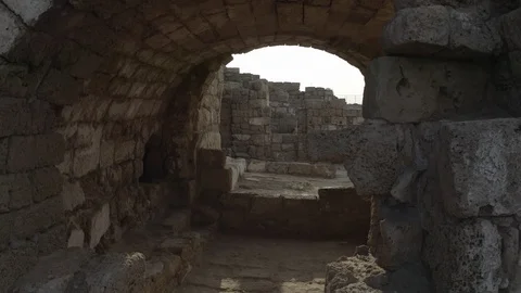 Caesarea maritima - 10-bit Dlog-M Color Profile Stock Footage 120350169