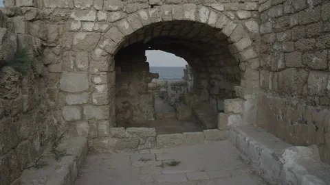 Caesarea maritima - 10-bit Dlog-M Color Profile Stock Footage 120350881