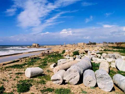Caesarea maritima Stock Photos