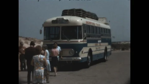 Caesarea Martima Tour 1972 Stock Footage 137213636