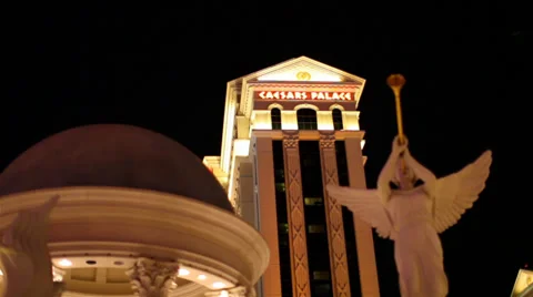 Caesars Palace 05 HD Stock Footage 37843716