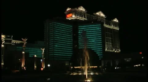 Caesars Palace 2000 Stock Footage 11081670