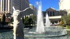 Las Vegas, Nevada, USA - Fountain of the Gods installation inside the  Caesars Palace casino Stock Photo - Alamy