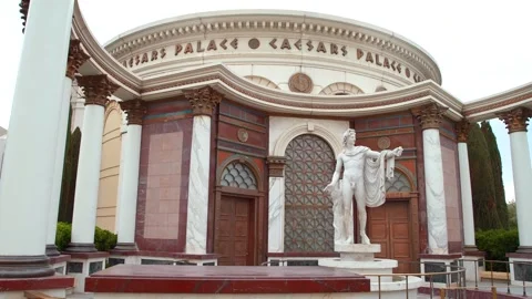 Caesars Place Casino  Stock Footage 246519222