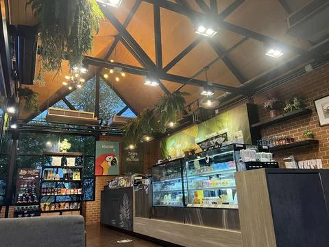 Cafe Amazon , 2 August 2022 , Buriram province. Stock Photos