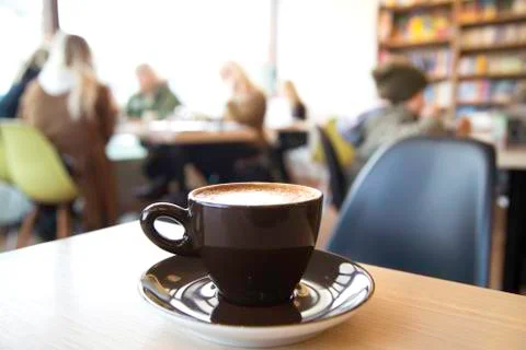 Cafe background Stock Photos