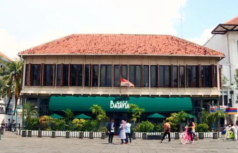 Cafe Batavia Stock Photos