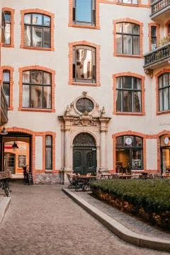 Cafe in Berlin Stock Photos