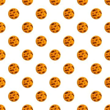 Cafe biscuit pattern seamless vector Illustrazione stock