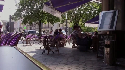 Café in Bordeaux Stock Footage 137358441