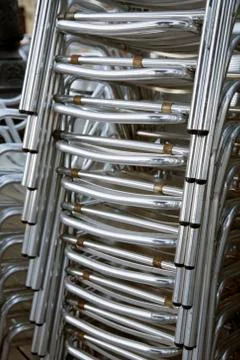 Cafe Chairs Stock Photos