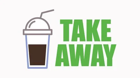 Cafe, coffee, cup, drink, ice, takeaway icon in Colors. Stock Illustration