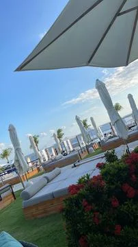 Cafe Del Mar 스톡 사진