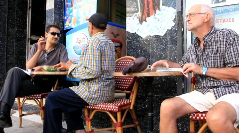 In cafe Stock Footage 789585