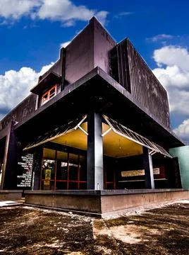 Cafe house Stockfoto's